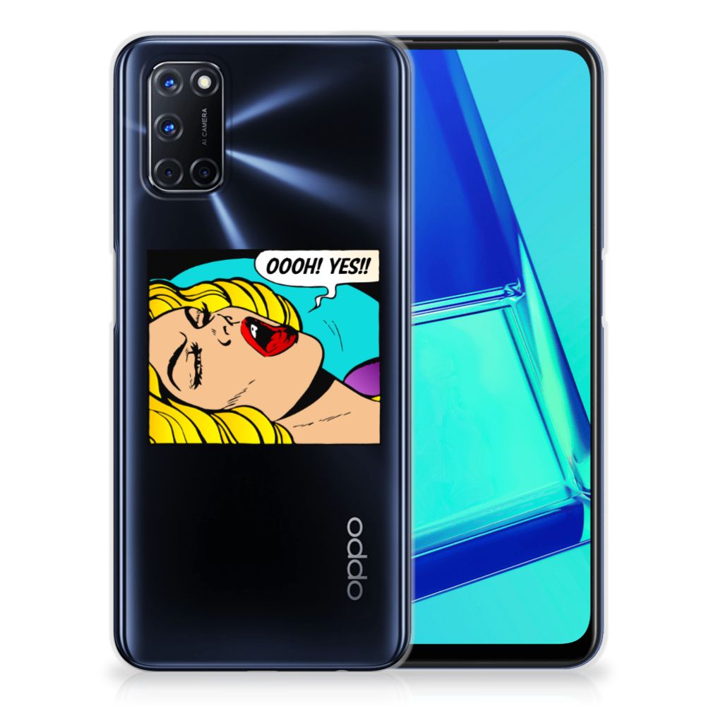 OPPO A52 | A72 Silicone Back Cover Popart Oh Yes