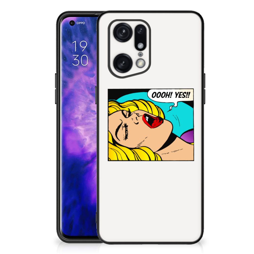 OPPO Find X5 Pro GSM Cover Popart Oh Yes