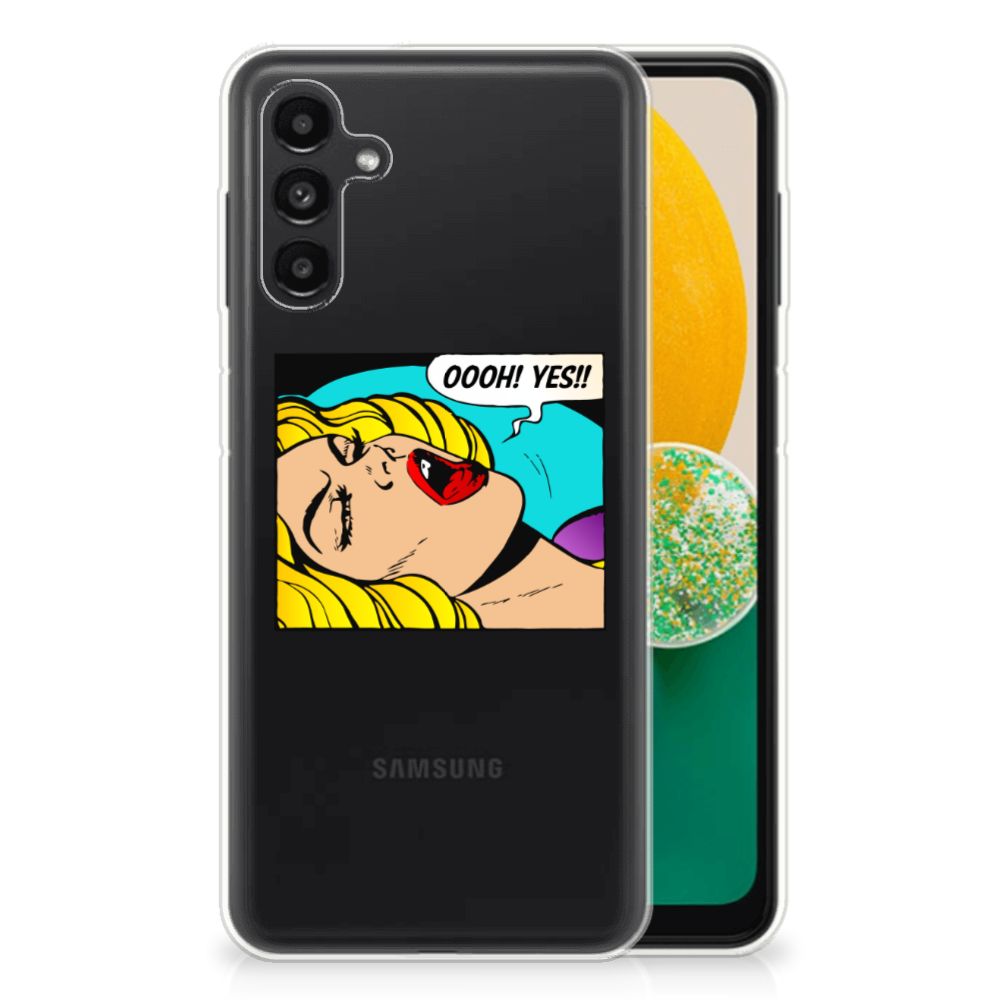 Samsung Galaxy A13 | A04s Silicone Back Cover Popart Oh Yes