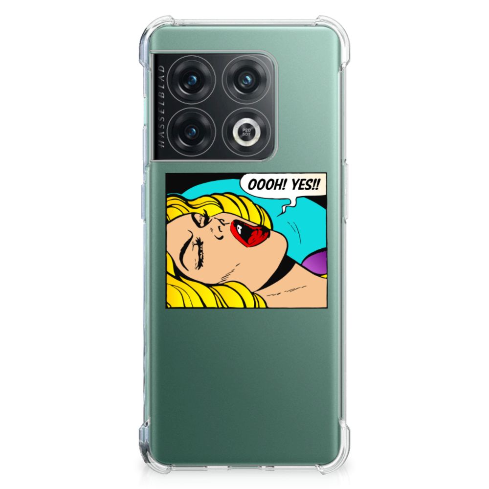 OnePlus 10 Pro Anti Shock Bumper Case Popart Oh Yes