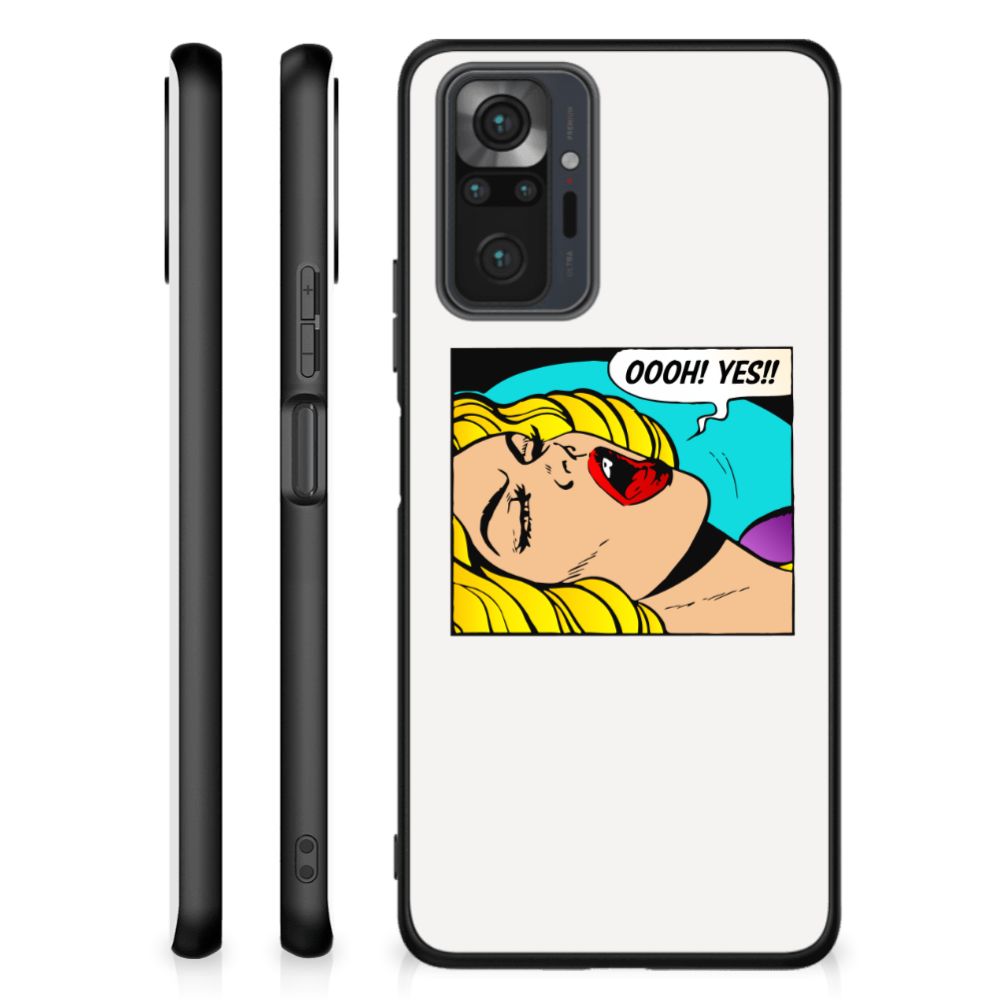 Xiaomi Redmi Note 10 Pro GSM Cover Popart Oh Yes
