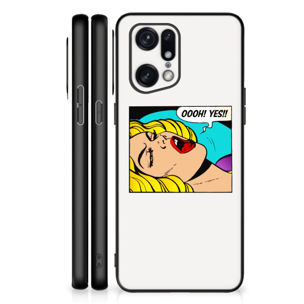 OPPO Find X5 Pro GSM Cover Popart Oh Yes