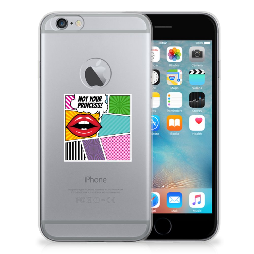 Apple iPhone 6 Plus | 6s Plus Silicone Back Cover Popart Princess