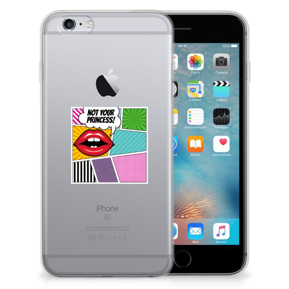 Apple iPhone 6 | 6s Silicone Back Cover Popart Princess