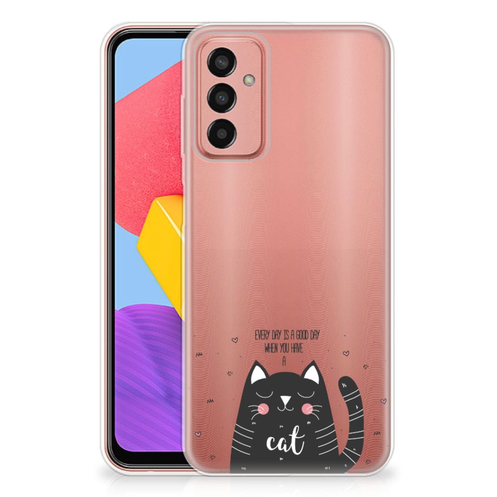 Samsung Galaxy M13 | M23 Telefoonhoesje met Naam Cat Good Day
