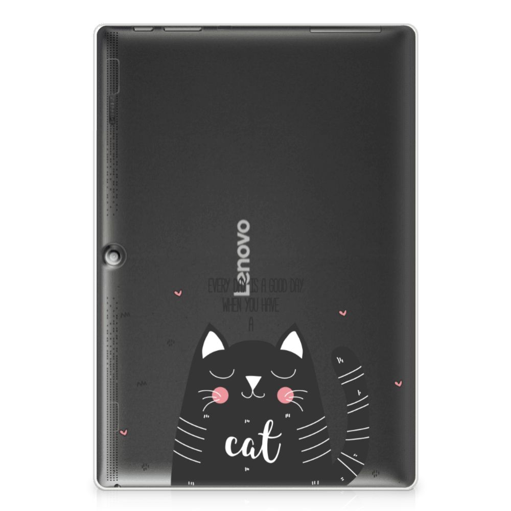 Lenovo Tab 10 | Tab 2 A10-30 Tablet Back Cover Cat Good Day