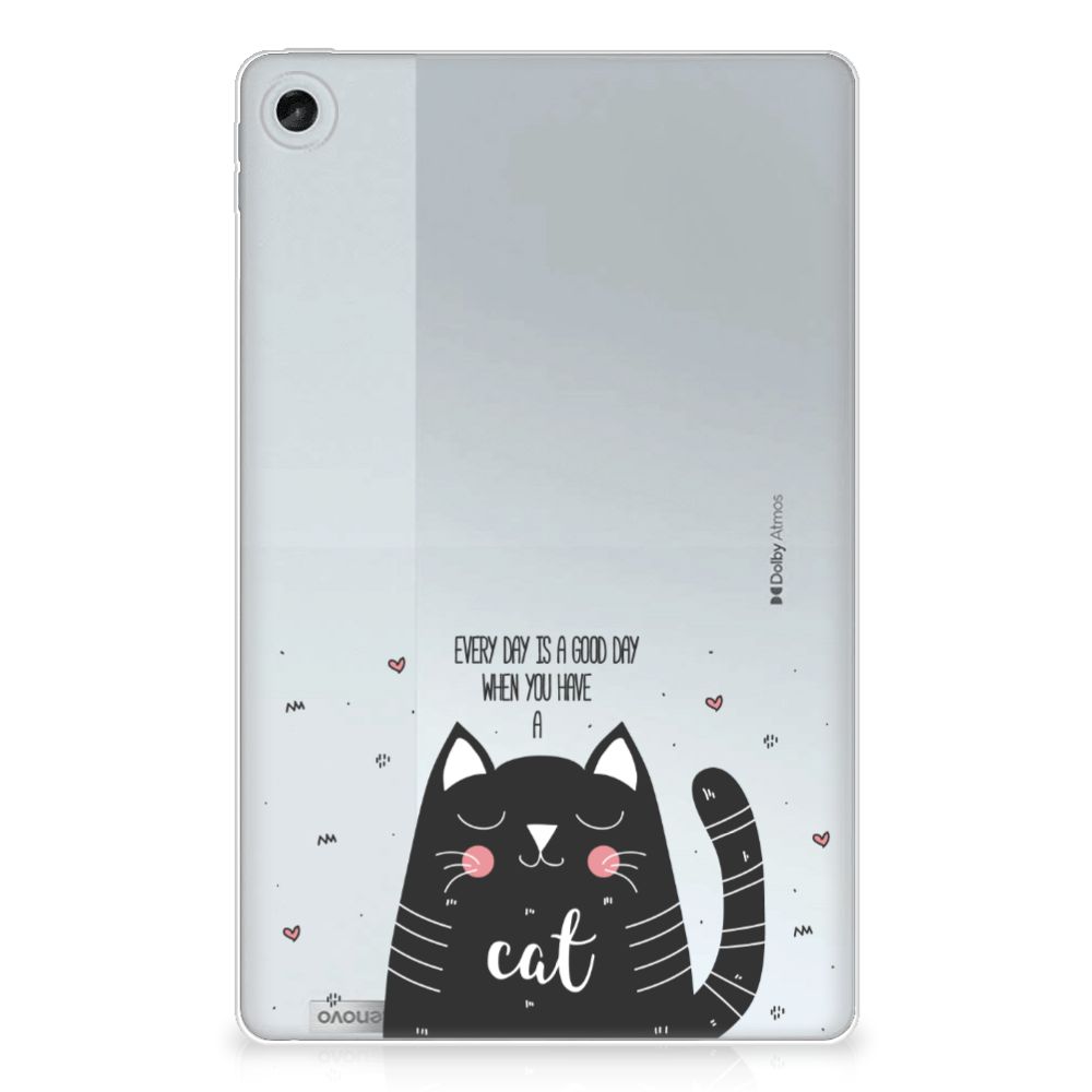 Lenovo Tab M10 Plus (3e generatie) Tablet Back Cover Cat Good Day