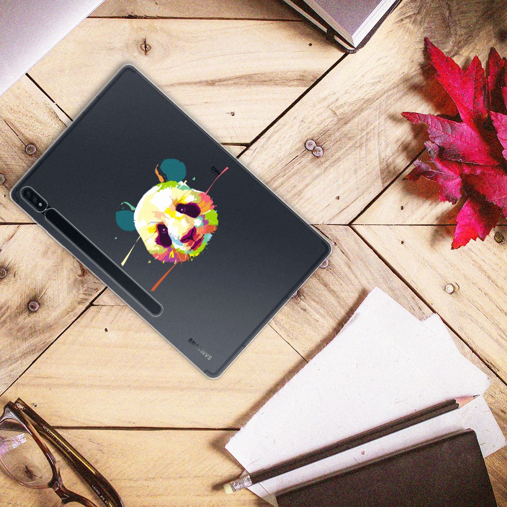 Samsung Galaxy Tab S7 Plus | S8 Plus Tablet Back Cover Panda Color
