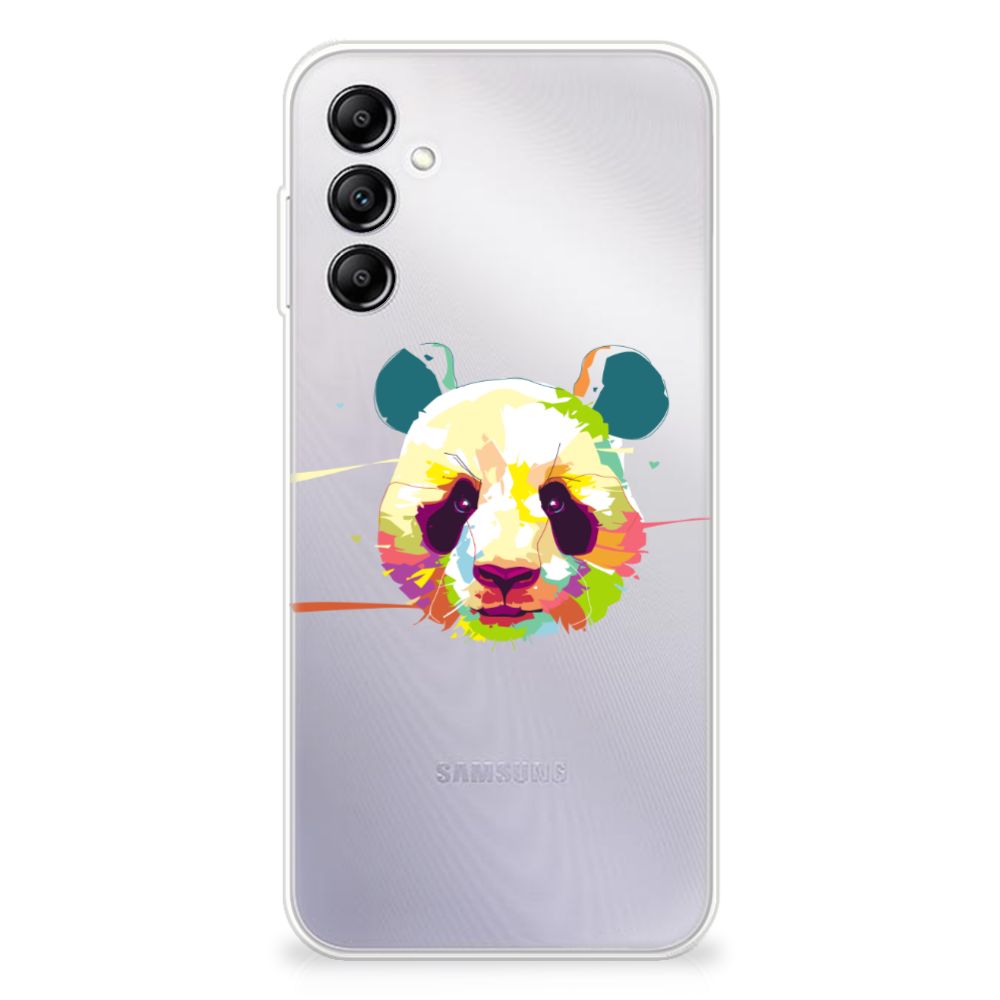 Samsung Galaxy A14 5G Telefoonhoesje met Naam Panda Color