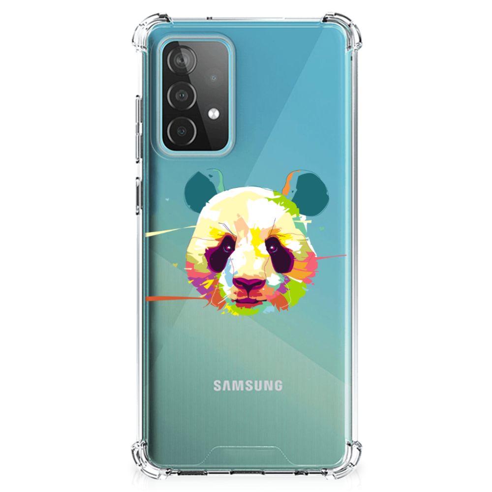 Samsung Galaxy A52 4G/5G Stevig Bumper Hoesje Panda Color