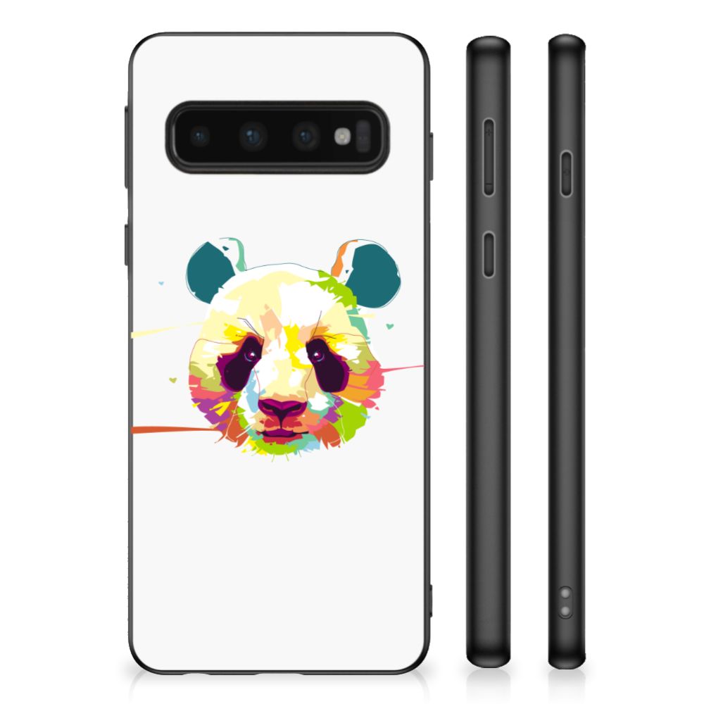 Samsung Galaxy S10 Bumper Hoesje Panda Color