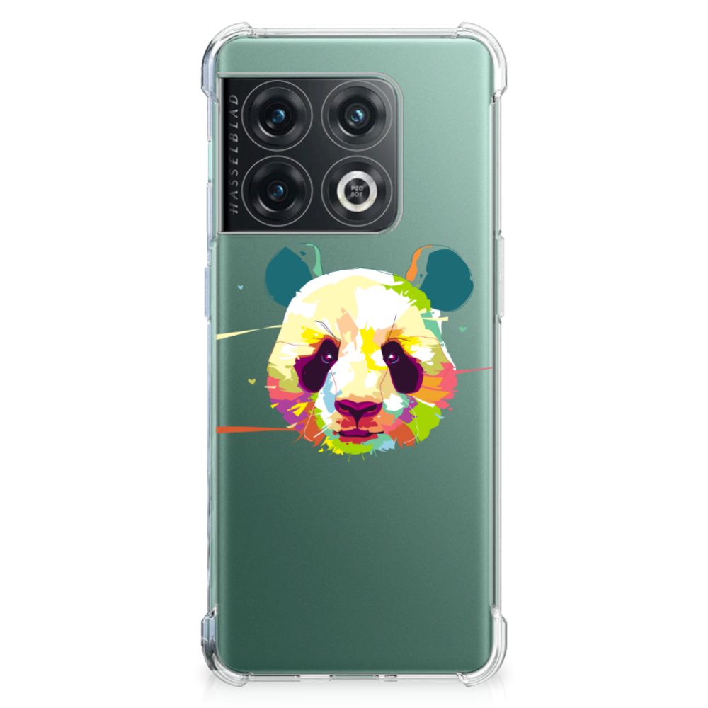 OnePlus 10 Pro Stevig Bumper Hoesje Panda Color