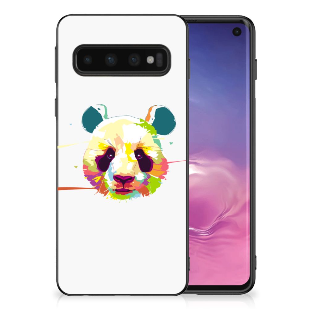Samsung Galaxy S10 Bumper Hoesje Panda Color