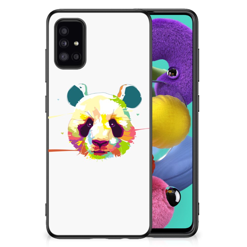 Samsung Galaxy A51 Bumper Hoesje Panda Color