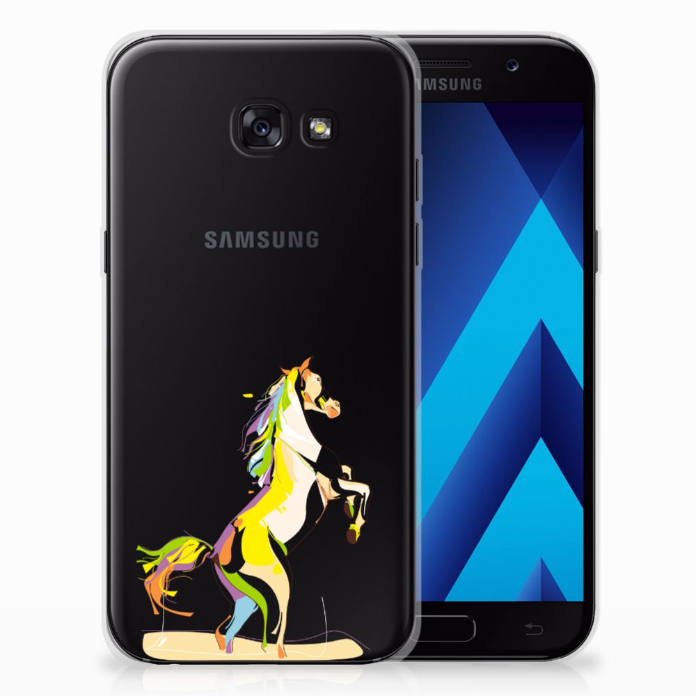 Samsung Galaxy A5 2017 Telefoonhoesje met Naam Horse Color