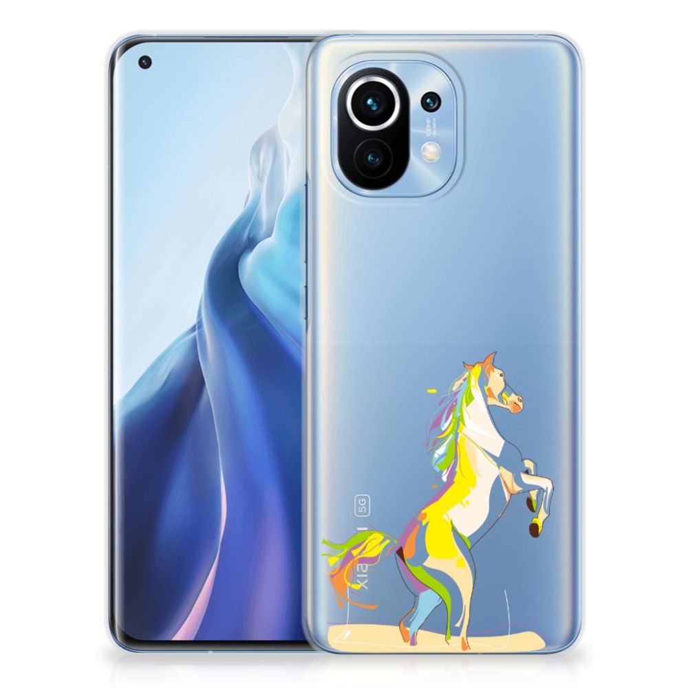 Xiaomi Mi 11 Telefoonhoesje met Naam Horse Color