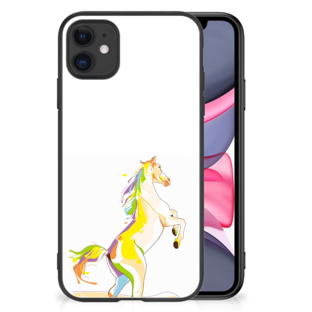 iPhone 11 Hoesje Horse Color