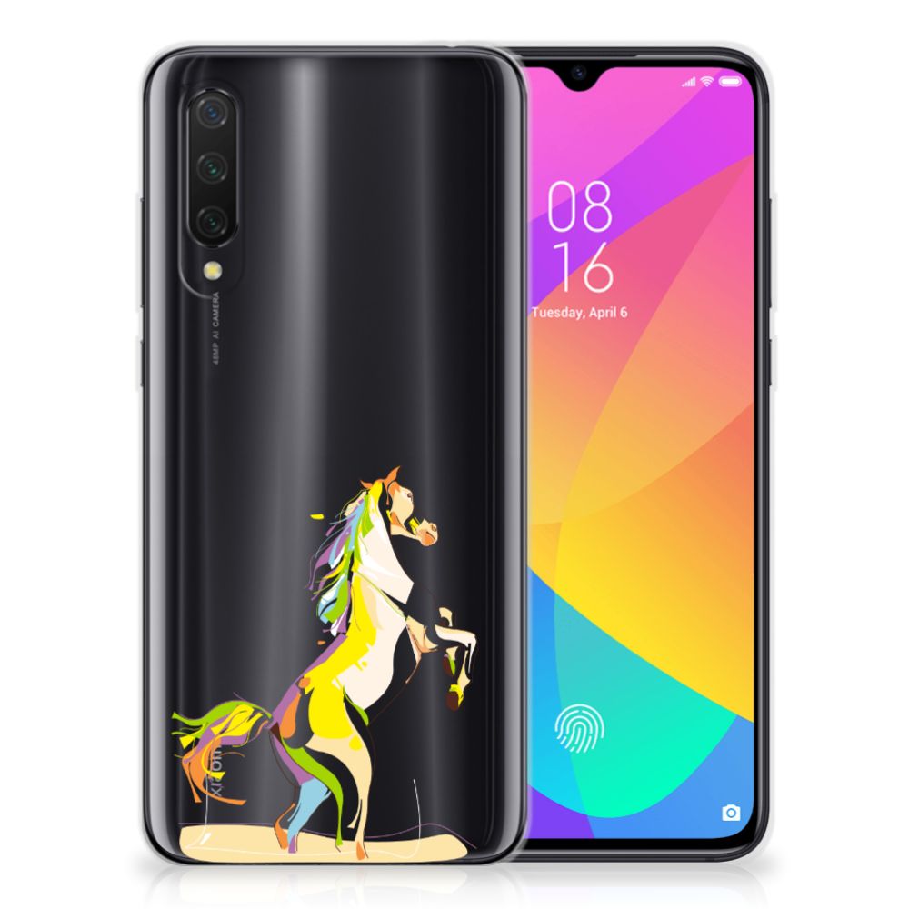 Xiaomi Mi 9 Lite Telefoonhoesje met Naam Horse Color