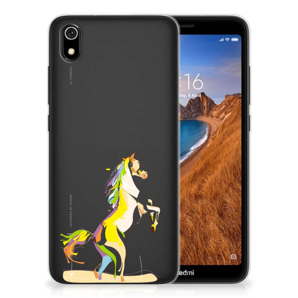 Xiaomi Redmi 7A Telefoonhoesje met Naam Horse Color