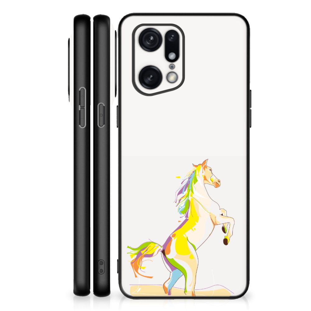 OPPO Find X5 Pro Hoesje Horse Color
