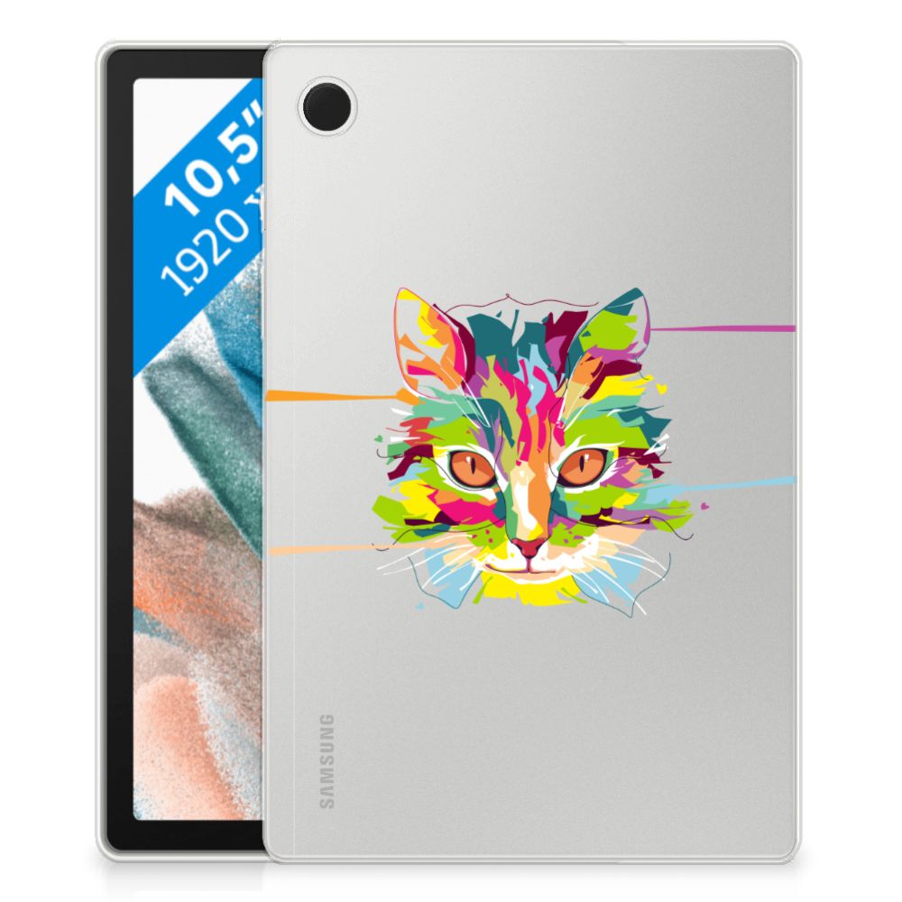 Samsung Galaxy Tab A8 2021/2022 Tablet Back Cover Cat Color