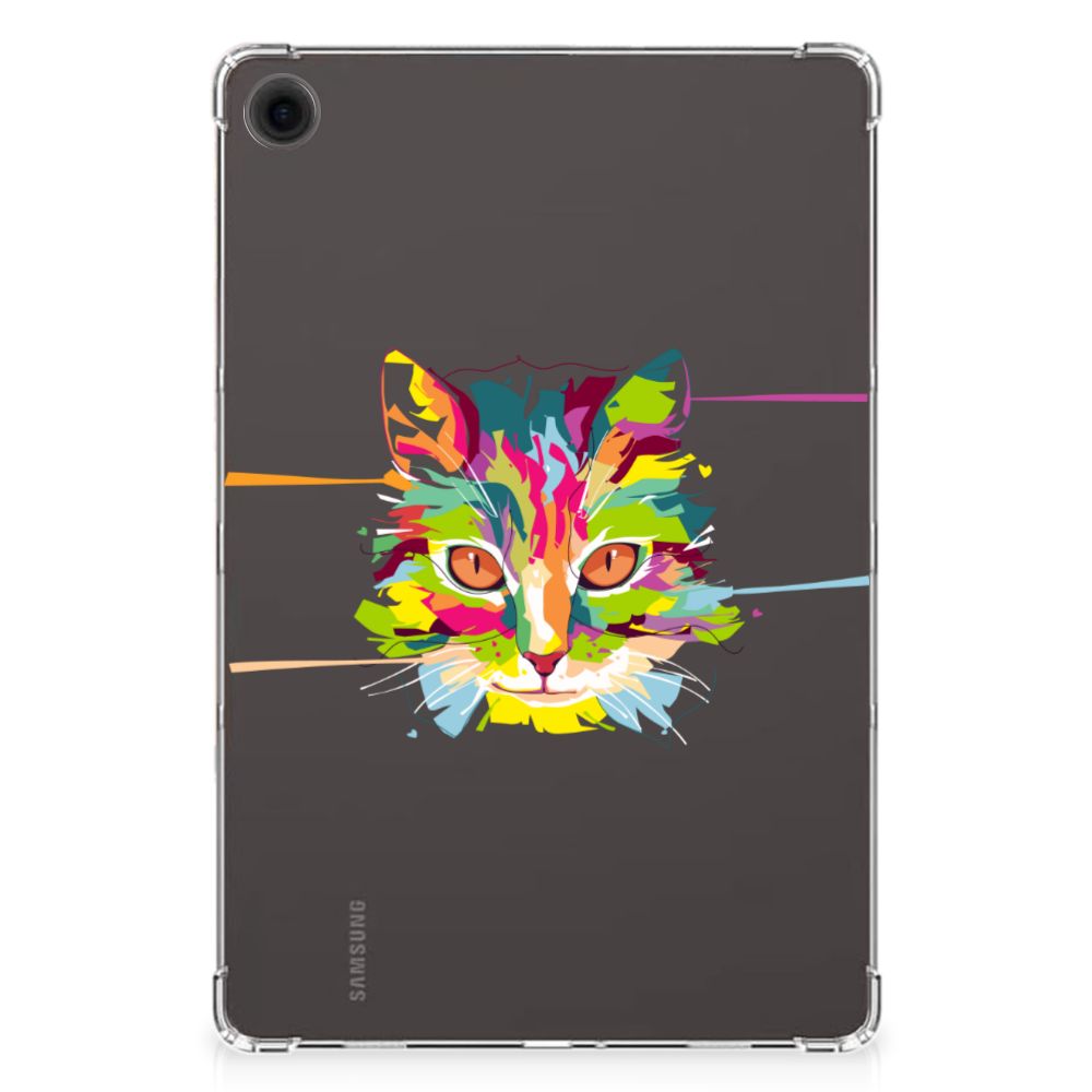 Samsung Galaxy Tab A9 Plus Tablet Back Cover Cat Color