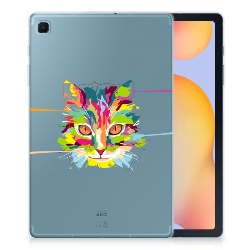 Samsung Galaxy Tab S6 Lite | S6 Lite (2022) Tablet Back Cover Cat Color