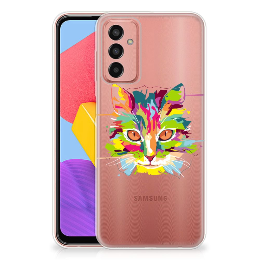 Samsung Galaxy M13 | M23 Telefoonhoesje met Naam Cat Color