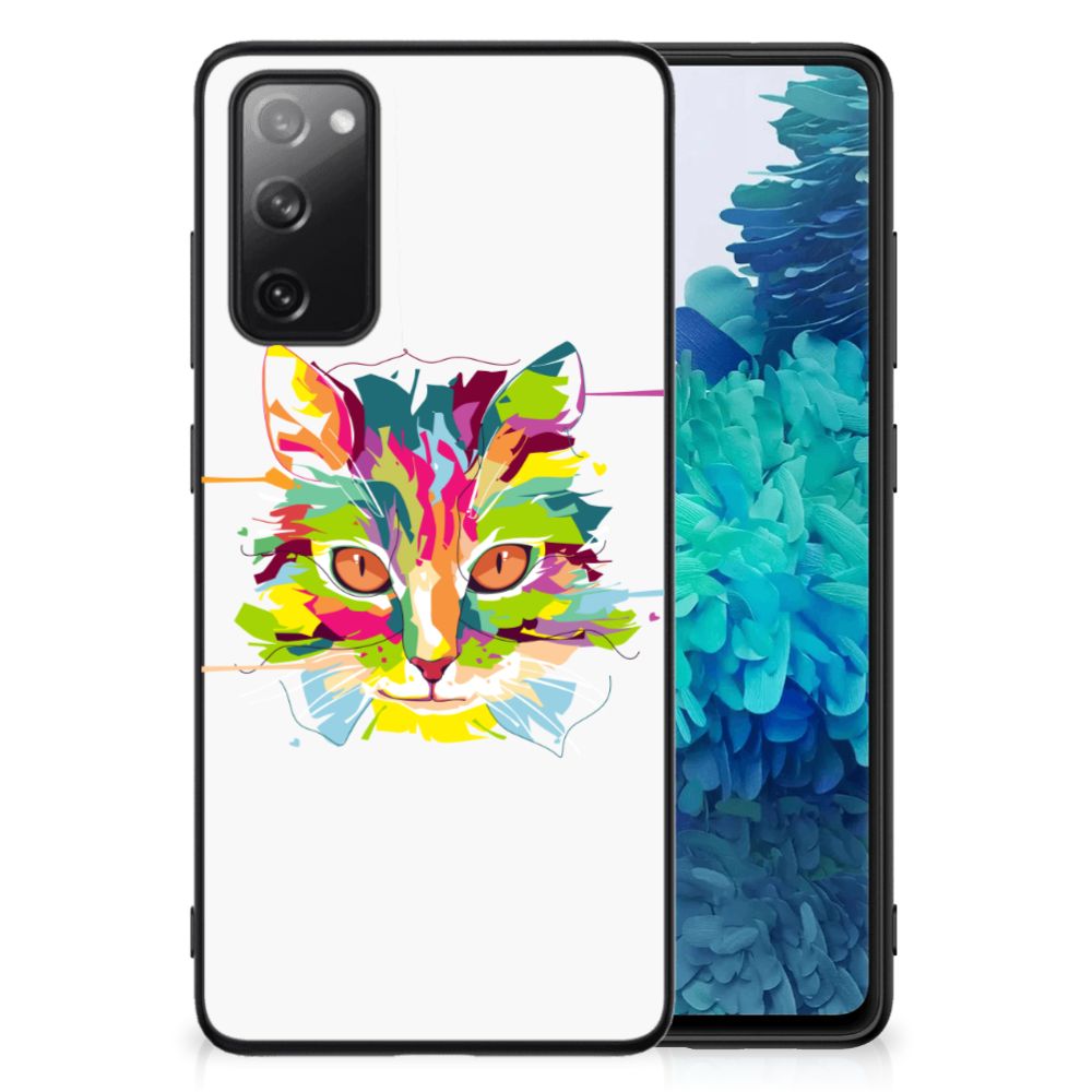 Samsung Galaxy S20 FE Hoesje Cat Color