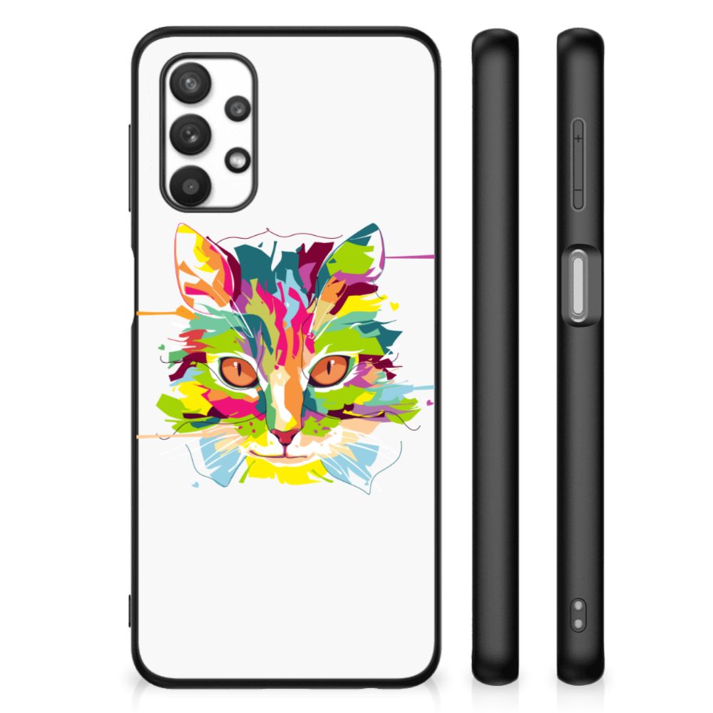 Samsung Galaxy A32 5G Hoesje Cat Color