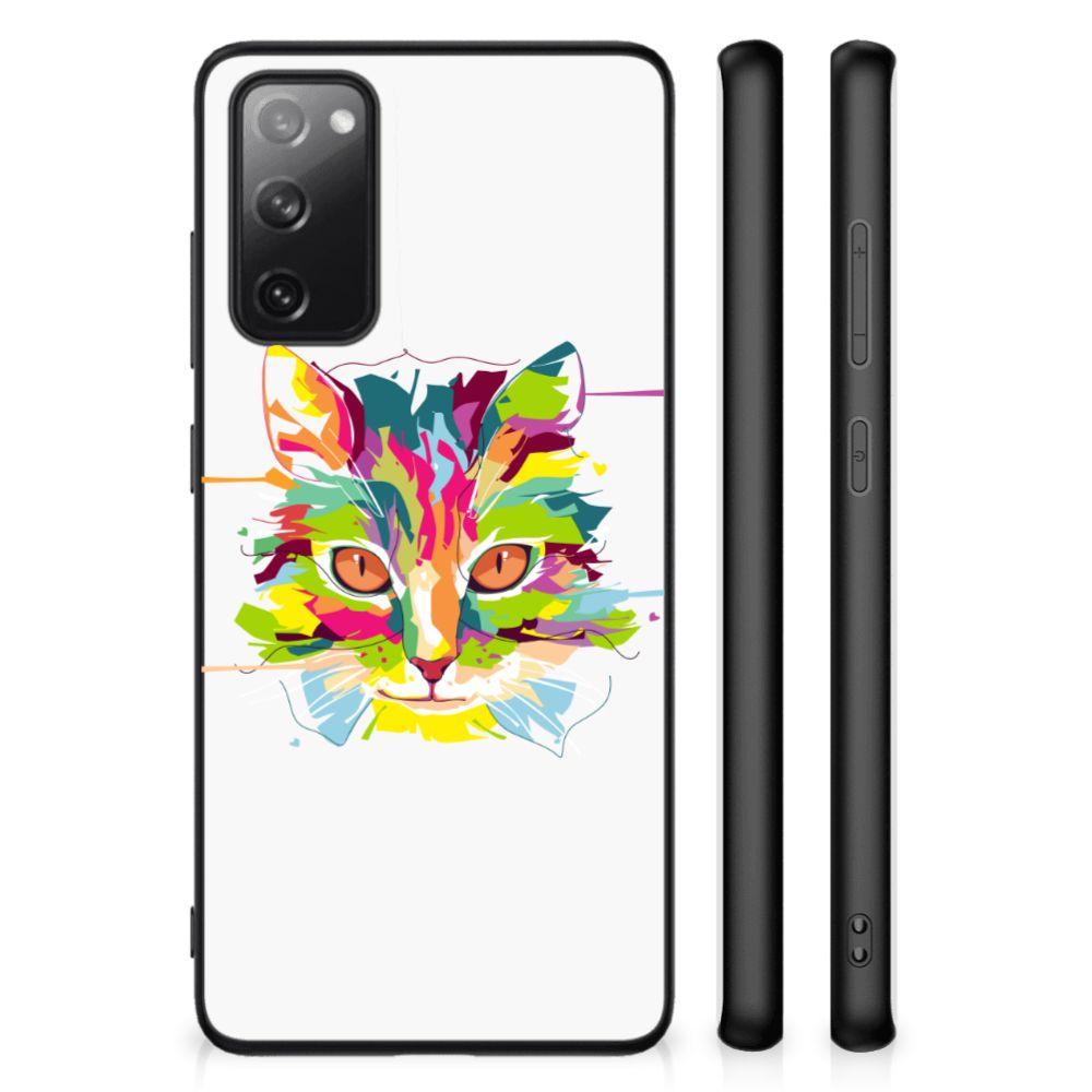 Samsung Galaxy S20 FE Hoesje Cat Color