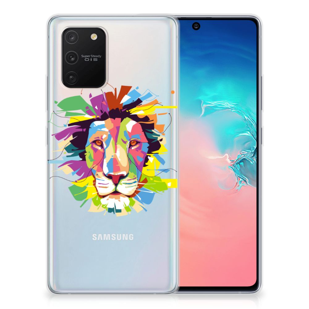 Samsung Galaxy S10 Lite Telefoonhoesje met Naam Lion Color
