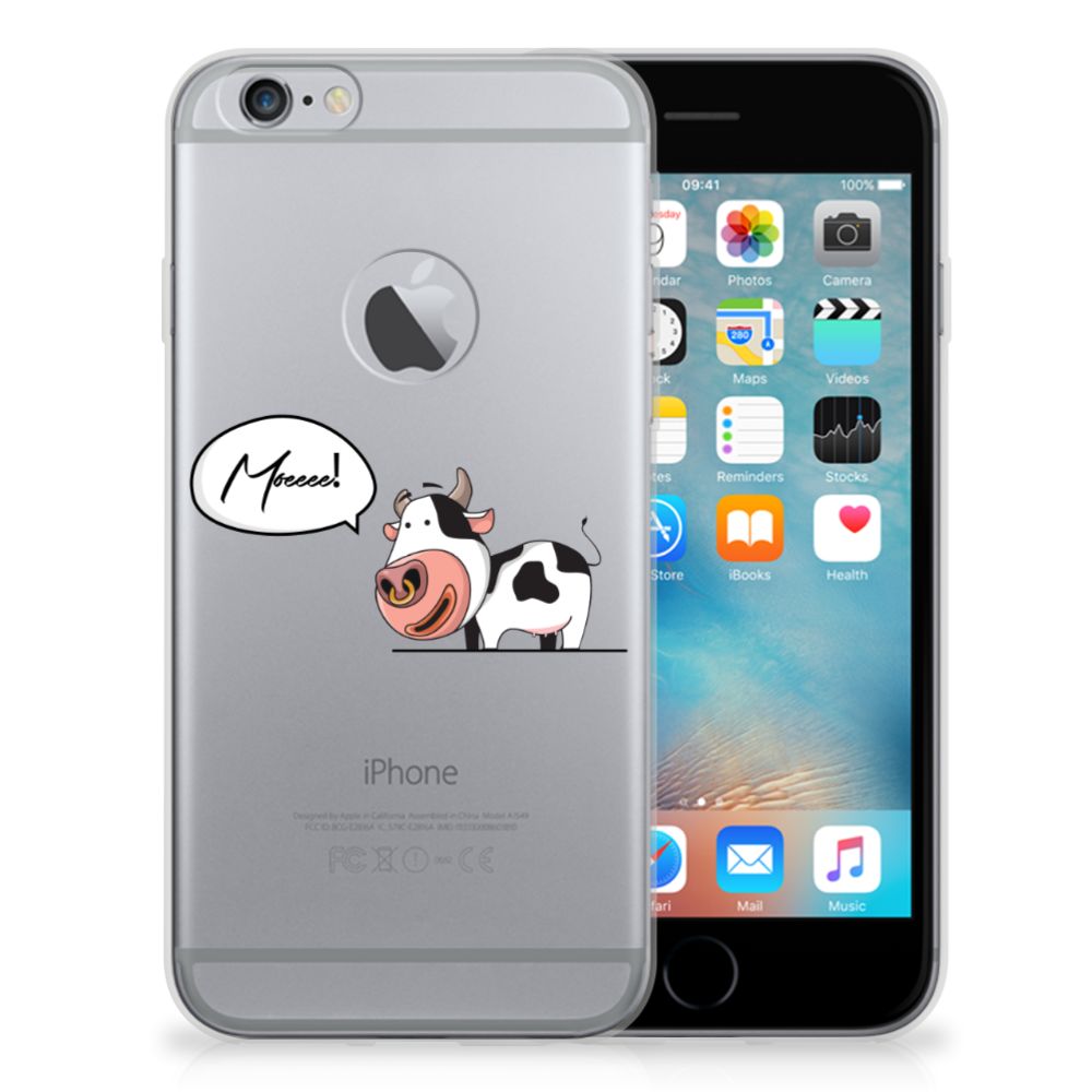 Apple iPhone 6 Plus | 6s Plus Telefoonhoesje met Naam Cow