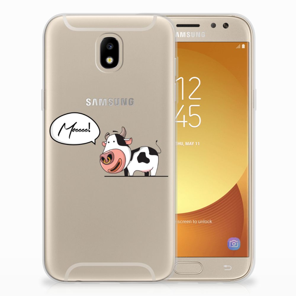 Samsung Galaxy J5 2017 Telefoonhoesje met Naam Cow