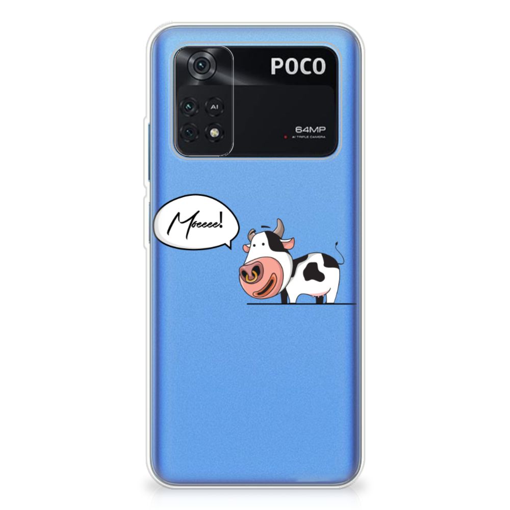 Xiaomi Poco M4 Pro 4G Telefoonhoesje met Naam Cow