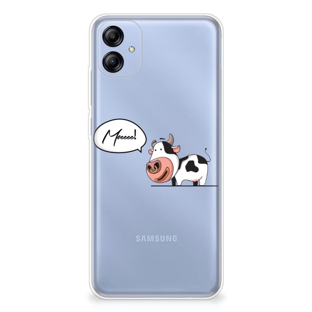 Samsung Galaxy A04e Telefoonhoesje met Naam Cow
