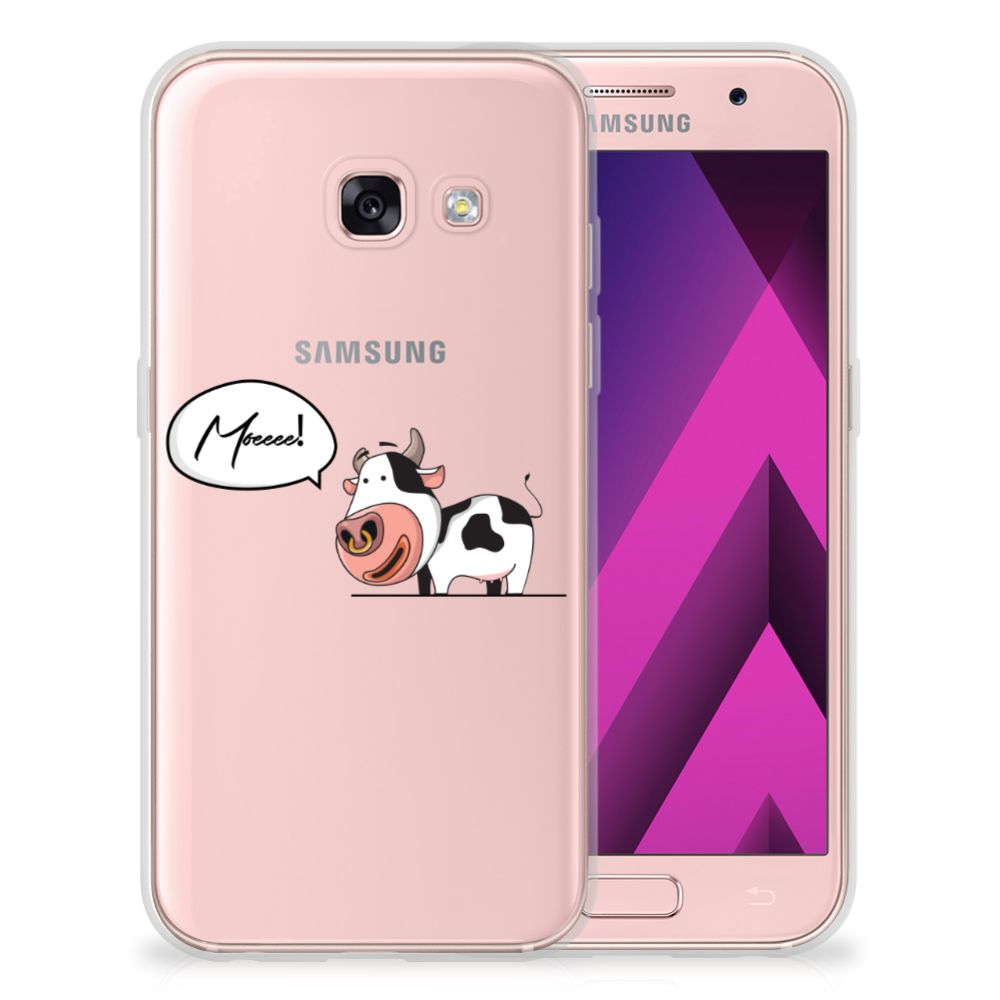 Samsung Galaxy A3 2017 Telefoonhoesje met Naam Cow