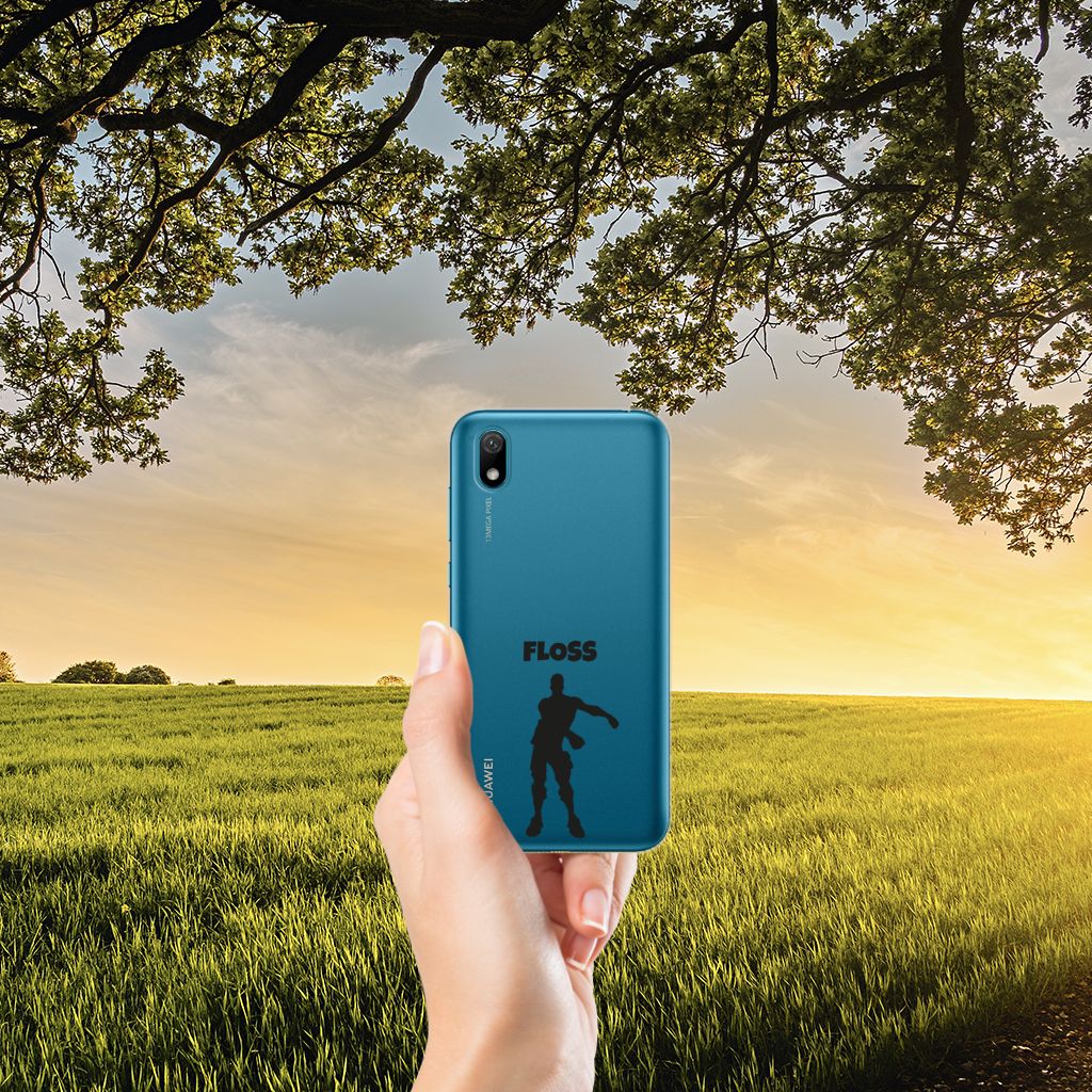 Huawei Y5 (2019) Telefoonhoesje met Naam Floss