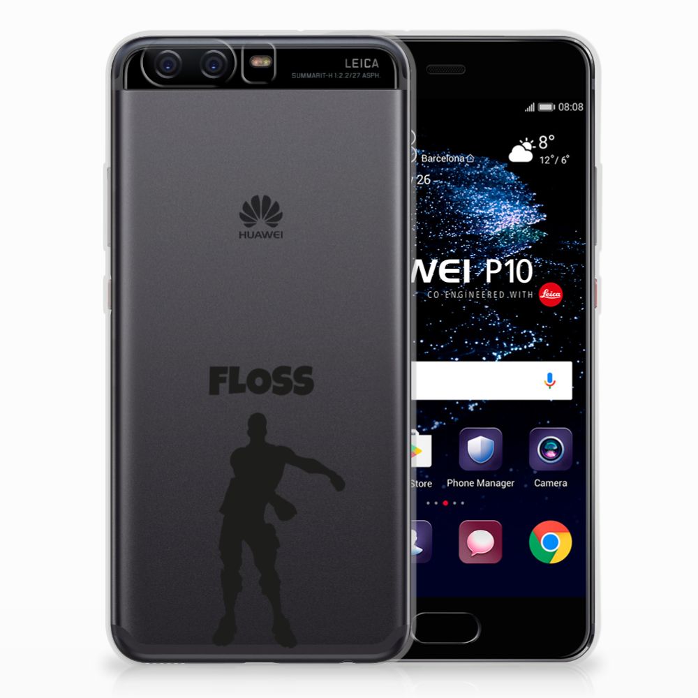 Huawei P10 Telefoonhoesje met Naam Floss