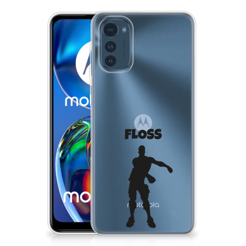 Motorola Moto E32/E32s Telefoonhoesje met Naam Floss