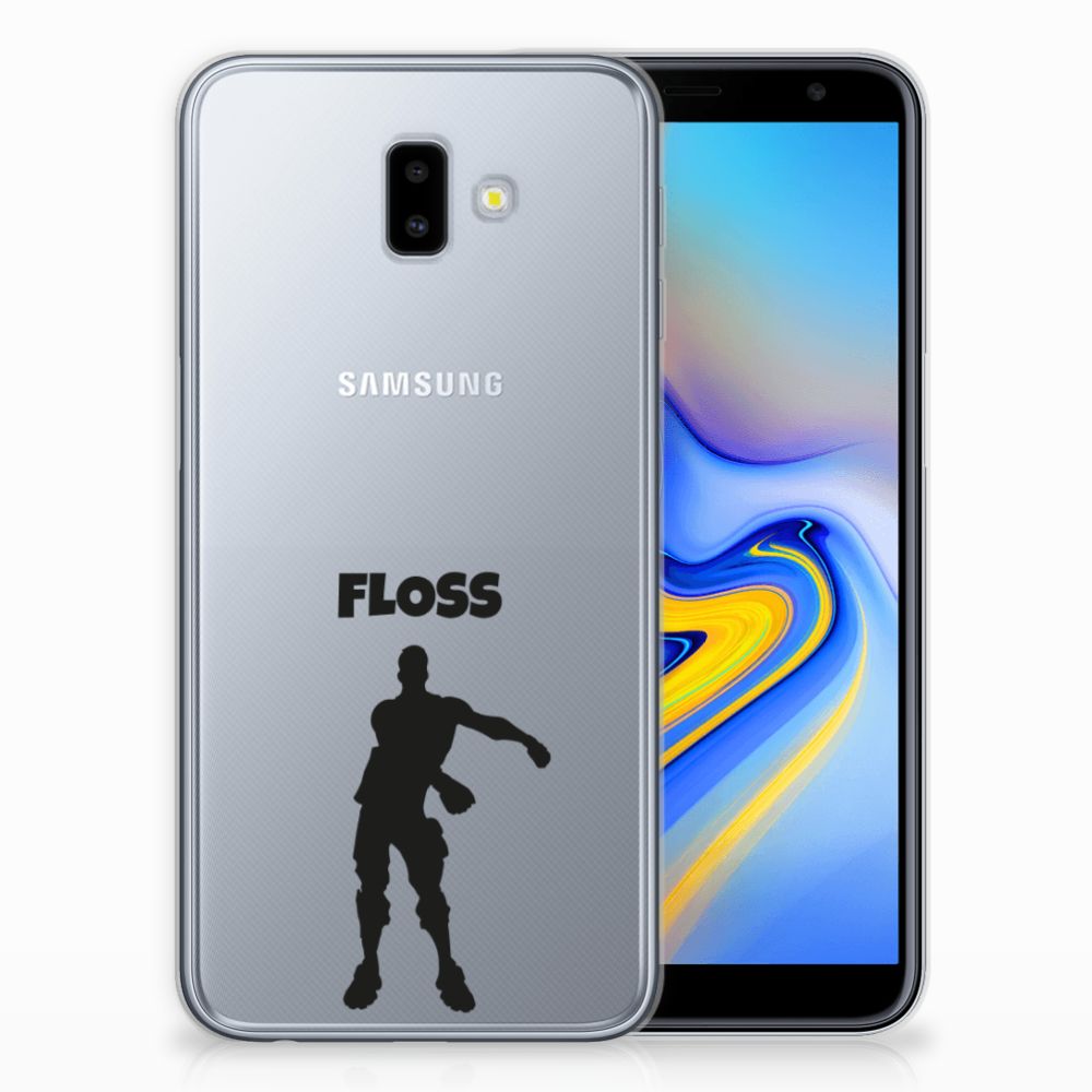 Samsung Galaxy J6 Plus (2018) Telefoonhoesje met Naam Floss