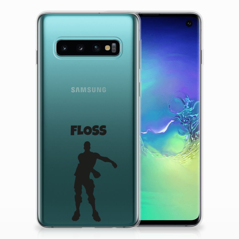 Samsung Galaxy S10 Telefoonhoesje met Naam Floss