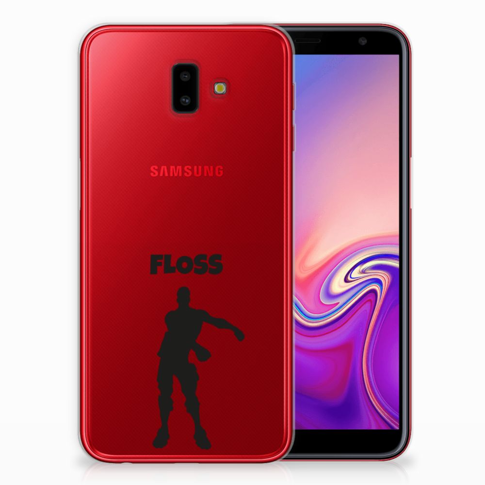 Samsung Galaxy J6 Plus (2018) Telefoonhoesje met Naam Floss