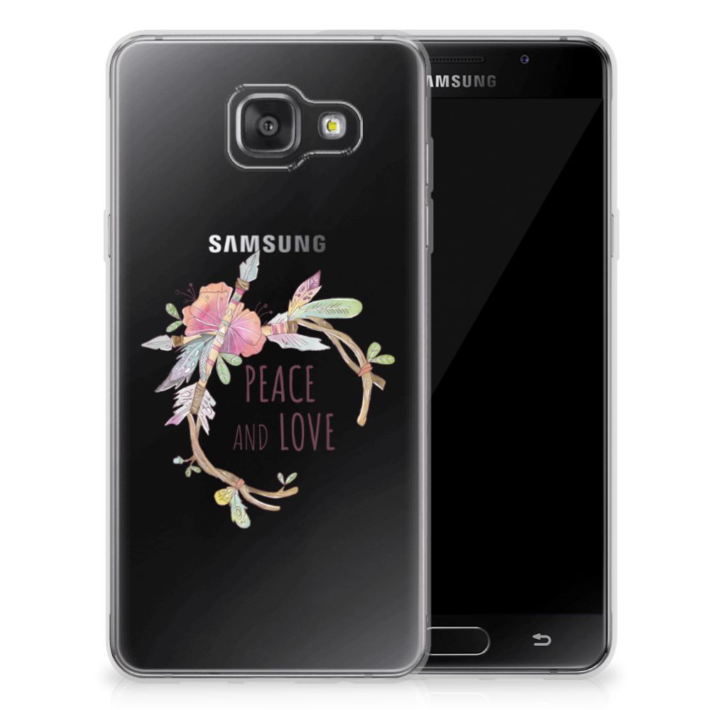 Samsung Galaxy A3 2016 Telefoonhoesje met Naam Boho Text