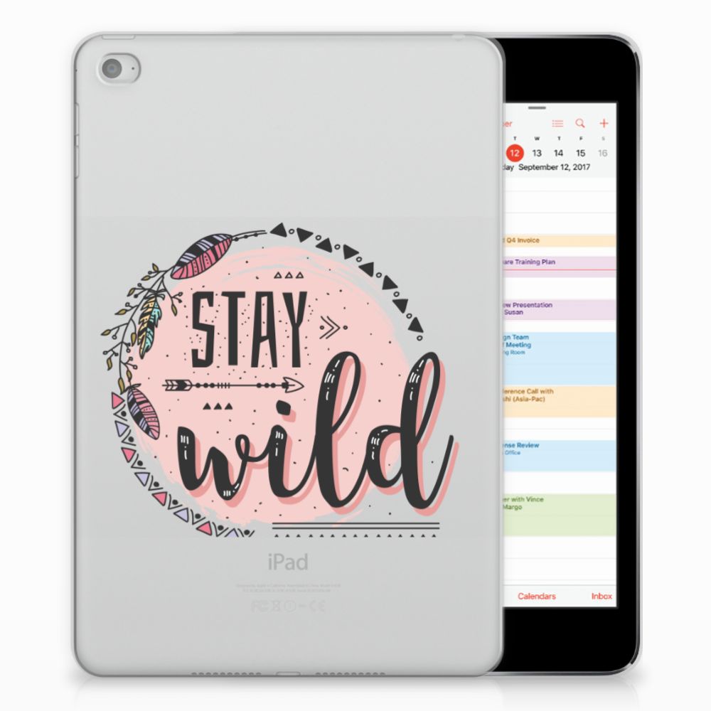 Apple iPad Mini 4 Uniek Tablethoesje Boho Stay Wild