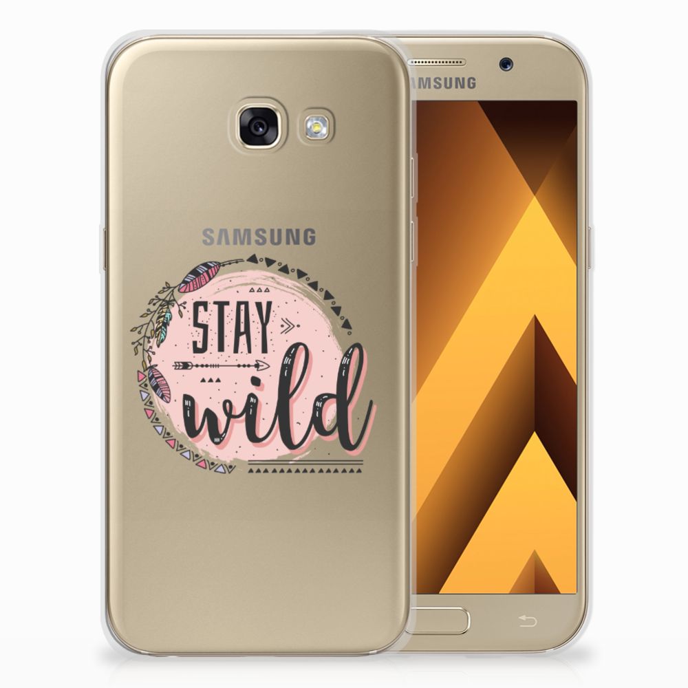Samsung Galaxy A5 2017 Telefoonhoesje met Naam Boho Stay Wild