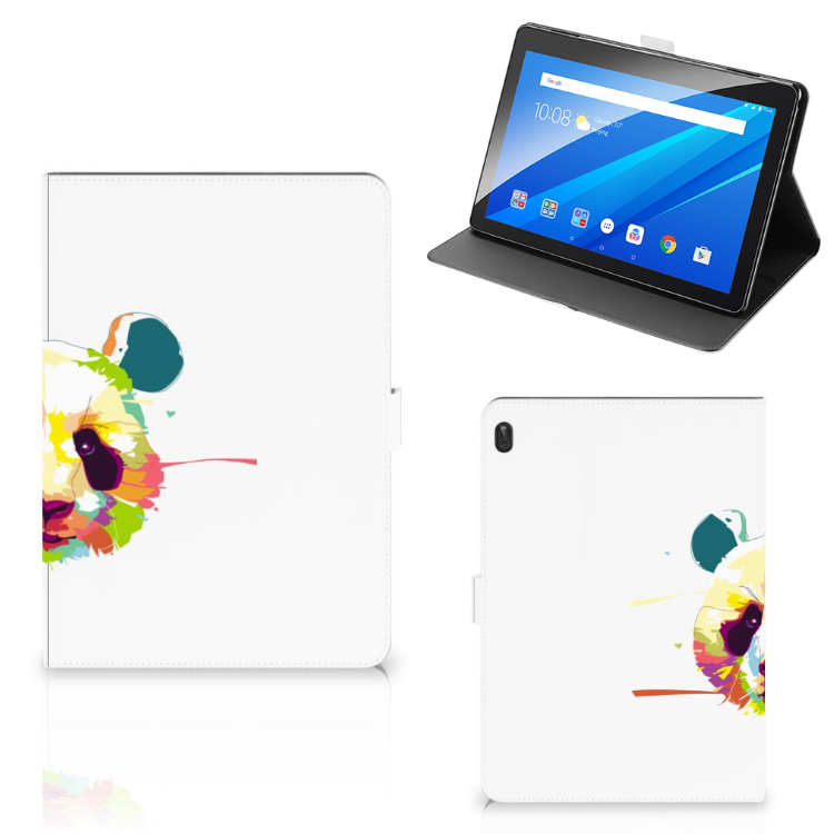 Lenovo Tab E10 Hippe Tablet Hoes Panda Color