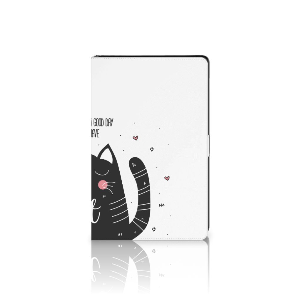 Samsung Galaxy Tab A8 2021/2022 Hippe Tablet Hoes Cat Good Day