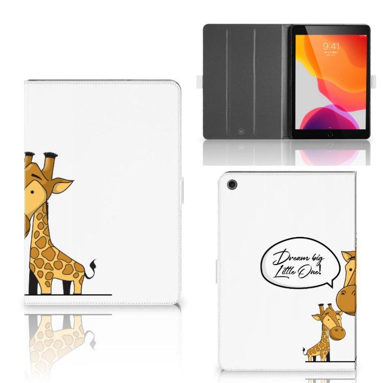 Apple iPad 10.2 (2019) Hippe Tablet Hoes Giraffe