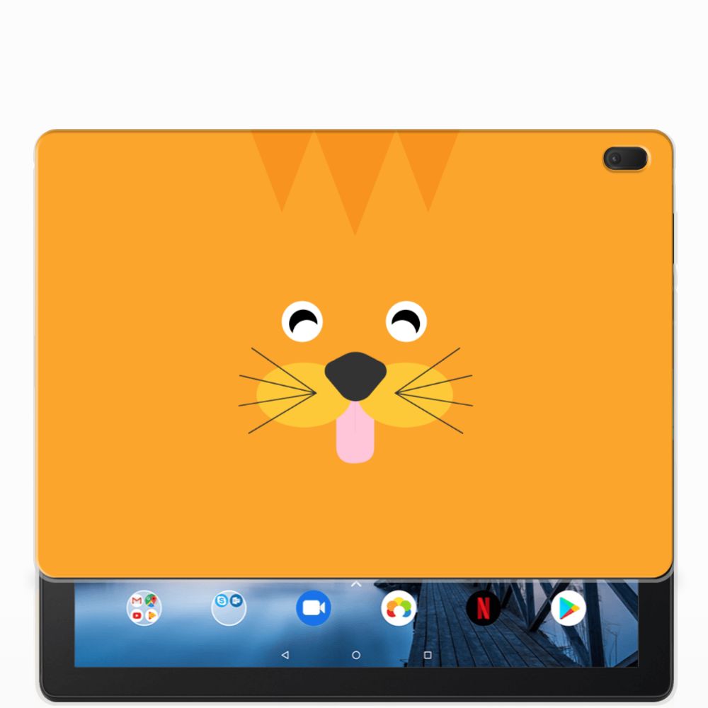 Lenovo Tab E10 Tablet Back Cover Lion
